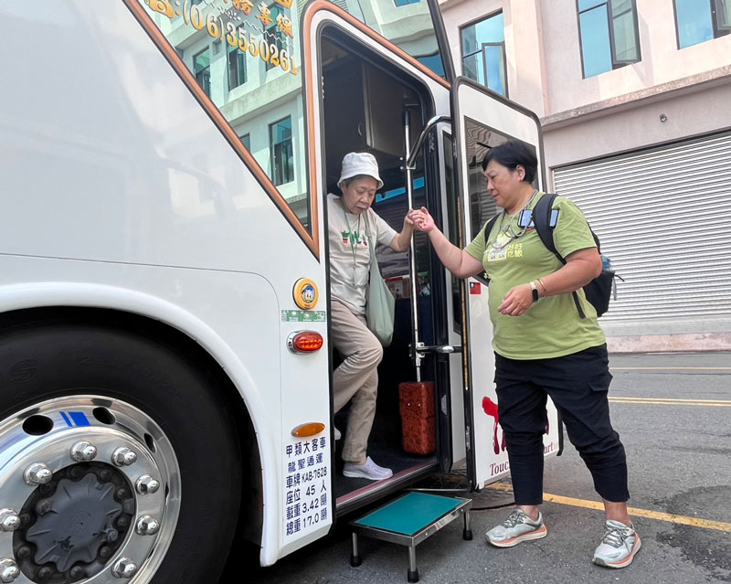 門諾台南銀髮悠活園區、自強活動、馬玉山、中秋漫遊