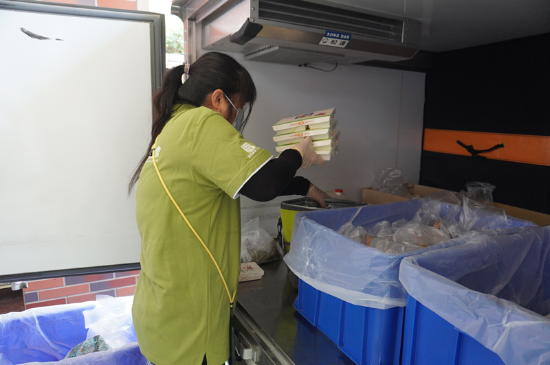 熱循環保溫送餐車，到宅送餐服務，適口性