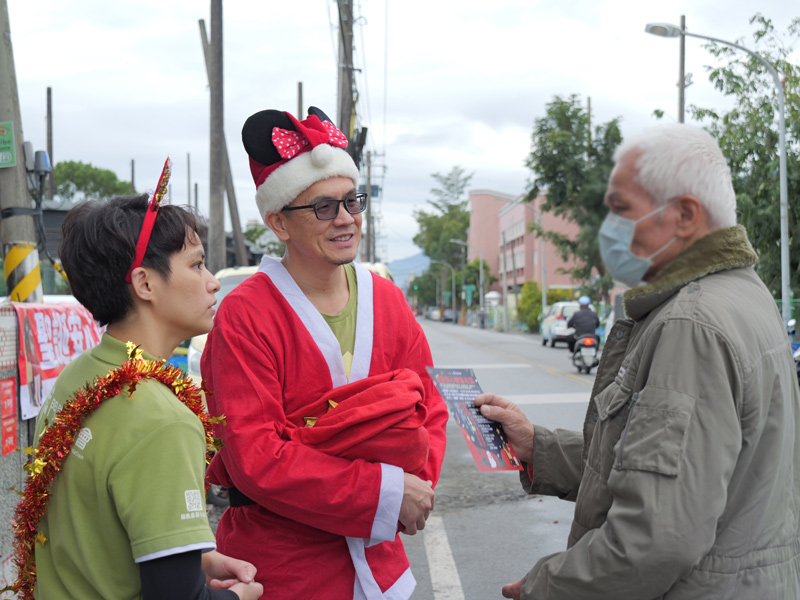 門諾基金會，聖誕安心饗宴市集，光復風災，聖誕節，災後應援，心理輔導，台大EMBA校友基金會