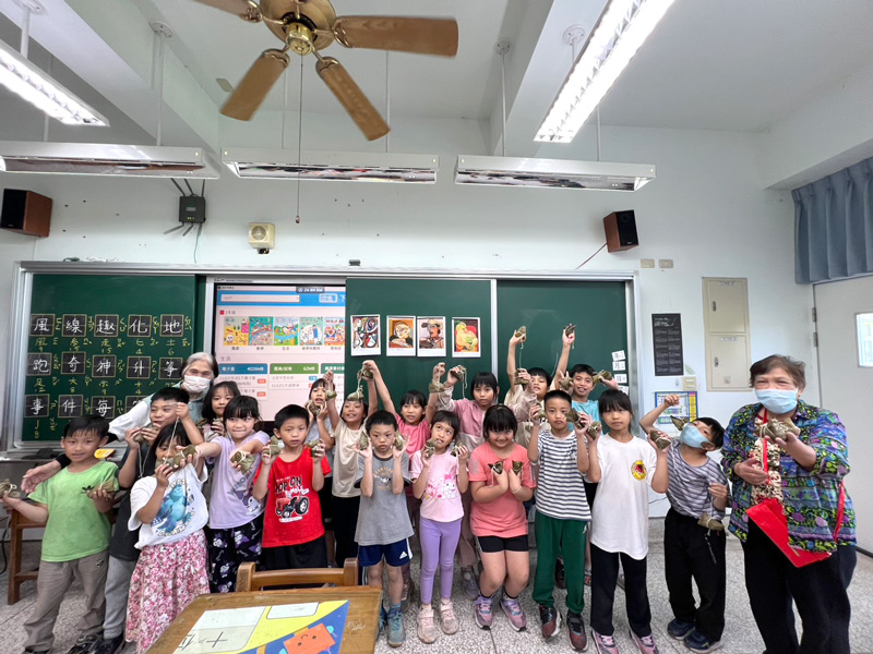 門諾基金會新城老幼共學端午節