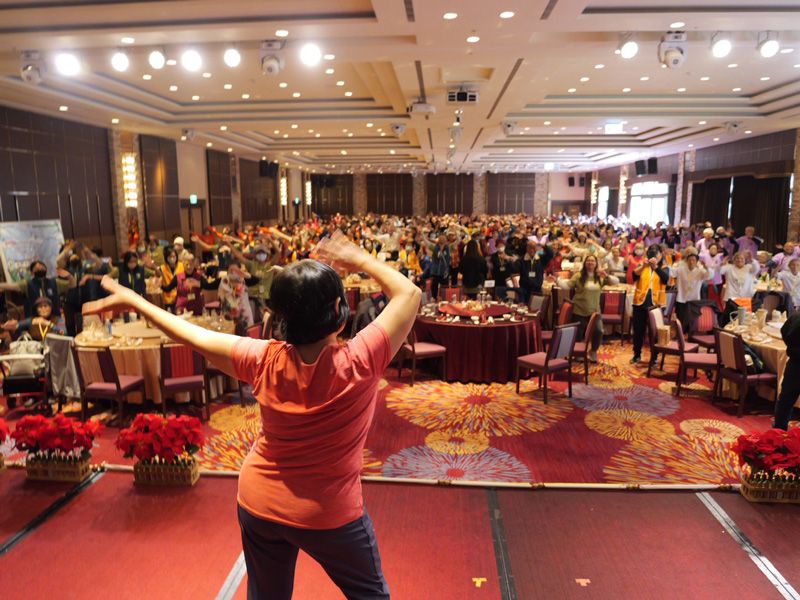 災後重啟花蓮重陽運動會